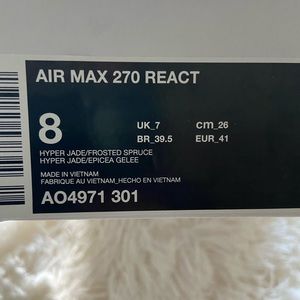 Nike Men’s air max 279 react